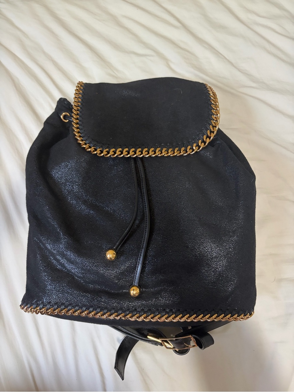 Stella McCartney Falabella Backpack in Gold Hardware - Like New - Picture 4 of 15